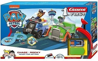 AUTODRÁHA CARRERA 63040 1. FIRST TLAPKOVÁ PATROLA PAW PATROL NA BATERIE