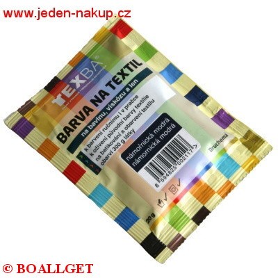 TEXBA námořnická modrá 07 barva na textil 20 g