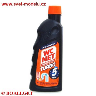 WC net Turbo isti odpadu 500 ml