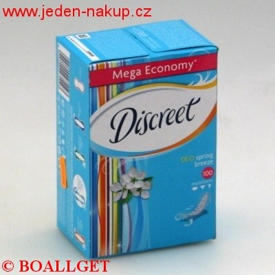 Discreet Deo Waterlily 100 ks - intimky s vůní