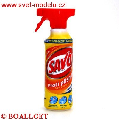 Savo proti plísním koupelna 500 ml pumpička