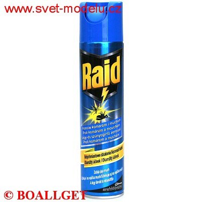 Raid  proti komrm a mouchm 400ml