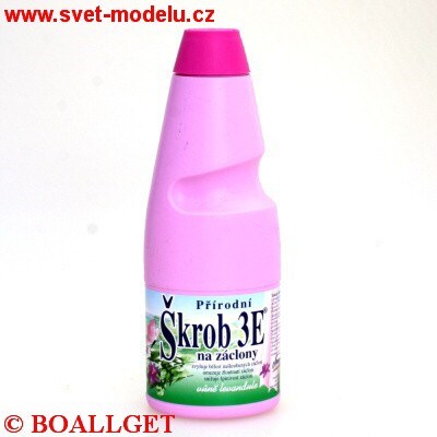 Škrob 3E na záclony tekutý přírodní 500 ml - vůně levandule