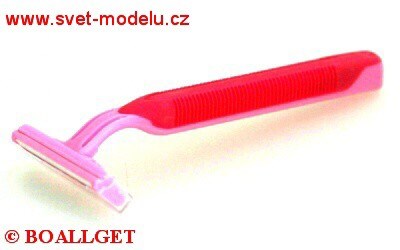 Holící strojek 3 břity jednorázový - 1 ks