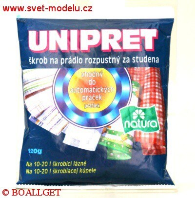Unipret škrob za studena 120 g