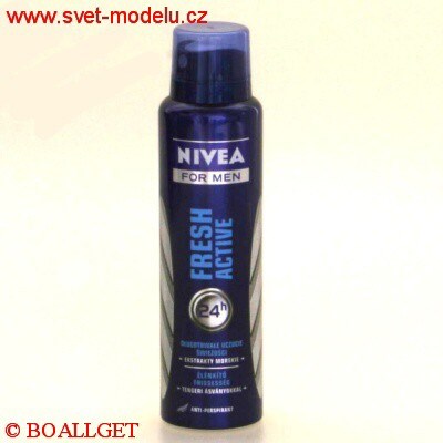 Nivea FRESH ACTIVE for men spray anti-perspirant  150ml