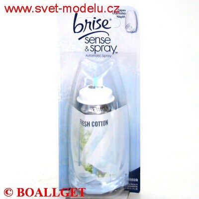 Brise Sense & Spray 18ml - nhradn npl - Fresh Cotton