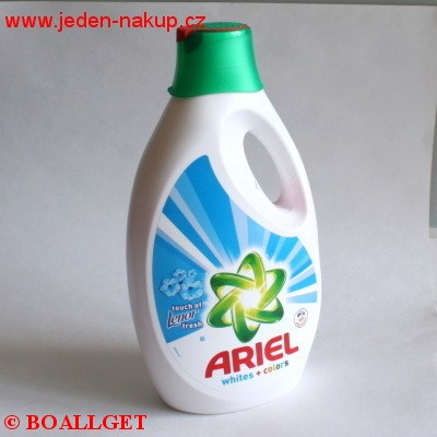 Ariel Touch of Lenor Fresh Whites + colors gel 2,6 l / 40 pracch dvek