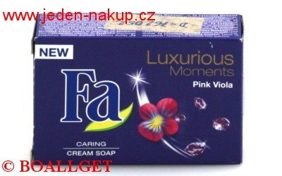 Fa Luxurious Moments Pink Viola toaletn mdlo 100 g