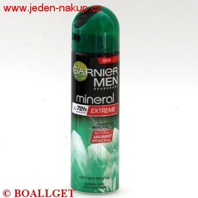 Garnier Men EXTREME Mineral 150 ml - 72 hod antiperspirant