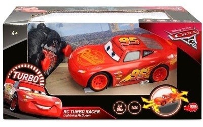 RC TURBO RACER AUTA 3 CARS 3 BLESK MCQUEEN RTR 2,4 GHz