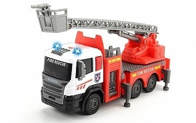 SCANIA FIRE TRUCK VÝSUVNÁ PLOŠINA