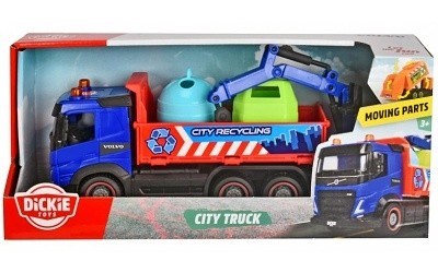 VOLVO CITY TRUCK S KONTEJNERY NA TŘÍDĚNÝ ODPAD