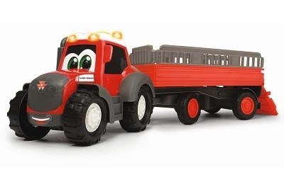 ABC HAPPY TRAKTOR FENDT S PŘÍVĚSEM A KONĚM