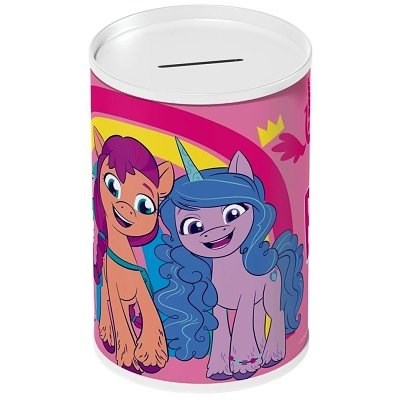 POKLADNIČKA PLECHOVÁ MY LITTLE PONY 10x15