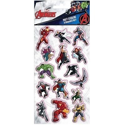 NÁLEPKY VYPOUKLÉ AVENGERS