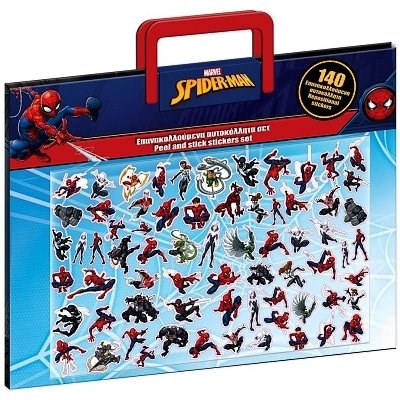 NÁLEPKY SPIDERMAN OPAKOVANĚ POUŽITELNÉ