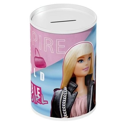 POKLADNIČKA PLECHOVÁ BARBIE II 10x15