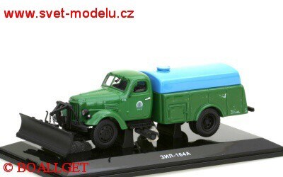 ZIS 164A/ PM-10 STREET CLEANING WITH SNOW PLOUGH GREEN/BLUE