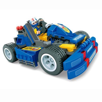 STAVEBNICE ZÁVODNÍ BUGGY MODRÁ