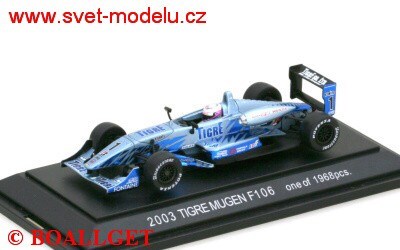 TIGER MUGEN DOME F106 #1 FORMULA 3 2003