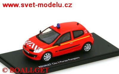 RENAULT CLIO III PORTER POMPIER