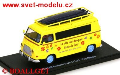 RENAULT ESTAFETTE ECOLE DE SURF YELLOW