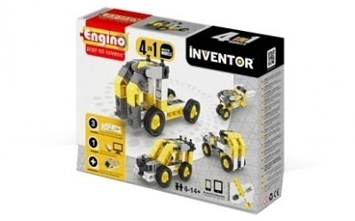 STAVEBNICE ENGINO INVENTOR 4 MODELŮ STAVEBNÍ STROJE