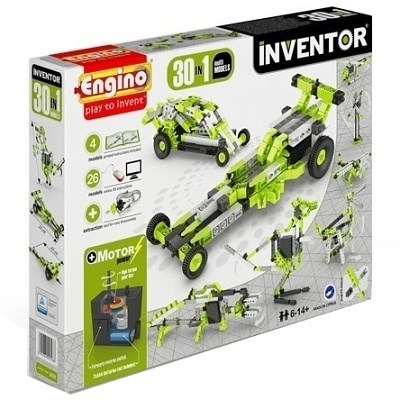 STAVEBNICE ENGINO INVENTOR 30 MODELŮ MOTORIZOVANÝ SET