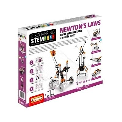 STAVEBNICE ENGINO NEWTONOVY ZÁKONY 8 MODELŮ