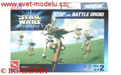Star Wars STAP with BATTLE DROID