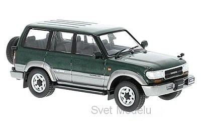 TOYOTA LAND CRUISER LC80 RHD 1992 GREEN / SILVER