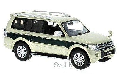 MITSUBISHI PAJERO RHD 2010 GREEN / DARK GREEN