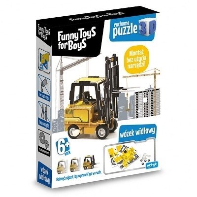 PUZZLE 3D VYSOKOZDVIŽNÝ VOZÍK