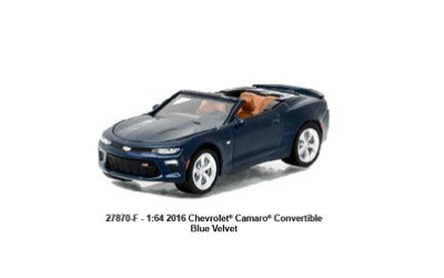 CHEVROLET CAMARO CONVERTIBLE 2016 BLUE VELVET