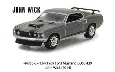 FORD MUSTANG BOSS 429 1969 JOHN WICK 2014