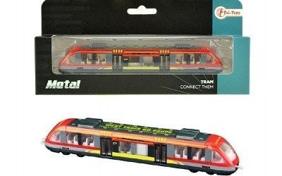 TRAMVAJ 17 cm kovová