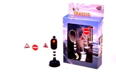 SEMAFOR FUNKČNÍ + 3 ZNAČKY