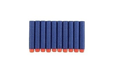 Pěnové náboje 1x7cm 10 ks v balení