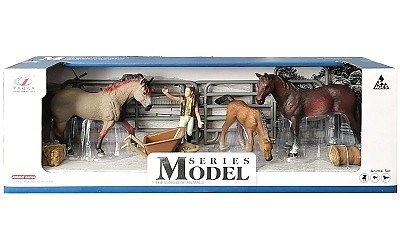 Zvířátka domácí farma plast