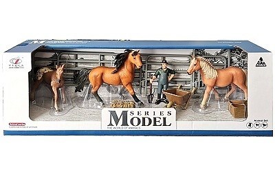 Zvířátka domácí farma plast