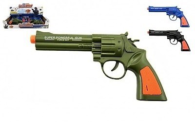 Pistole kolt plast 22 cm na baterie se zvukem