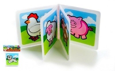 PÍSKACÍ KNÍŽKA zvířátka bez ftalátů