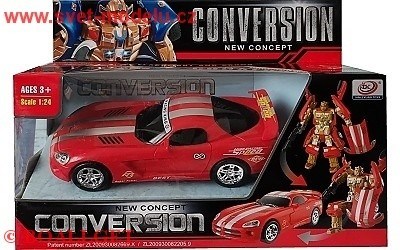 AUTO ROBOT DODGE VIPER RED