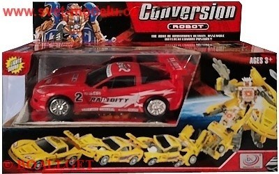AUTO ROBOT CHEVROLET CORVETTE RED