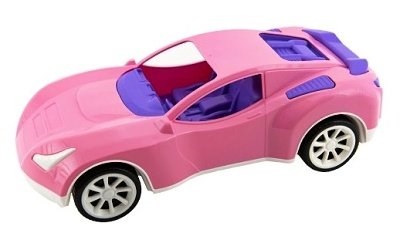 Auto sportovní růžové pro holky3616x12 cm