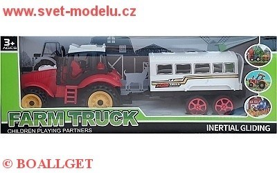 TRAKTOR S PŘÍVĚSEM PŘEVOZ OSOB