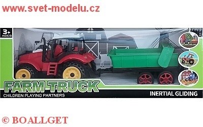 TRAKTOR S ROZMETAEM HNOJE