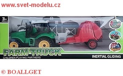 TRAKTOR S BALÍKOVAČEM SENA