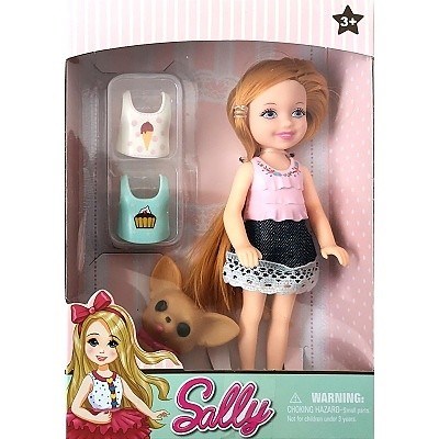 PANENKA SALLY 14 cm S PEJSKEM 